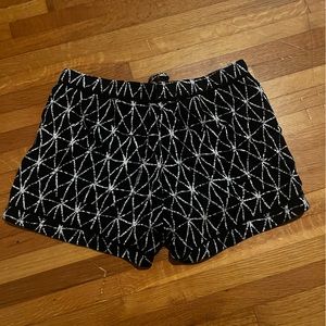 ALC silk drawstring shorts
